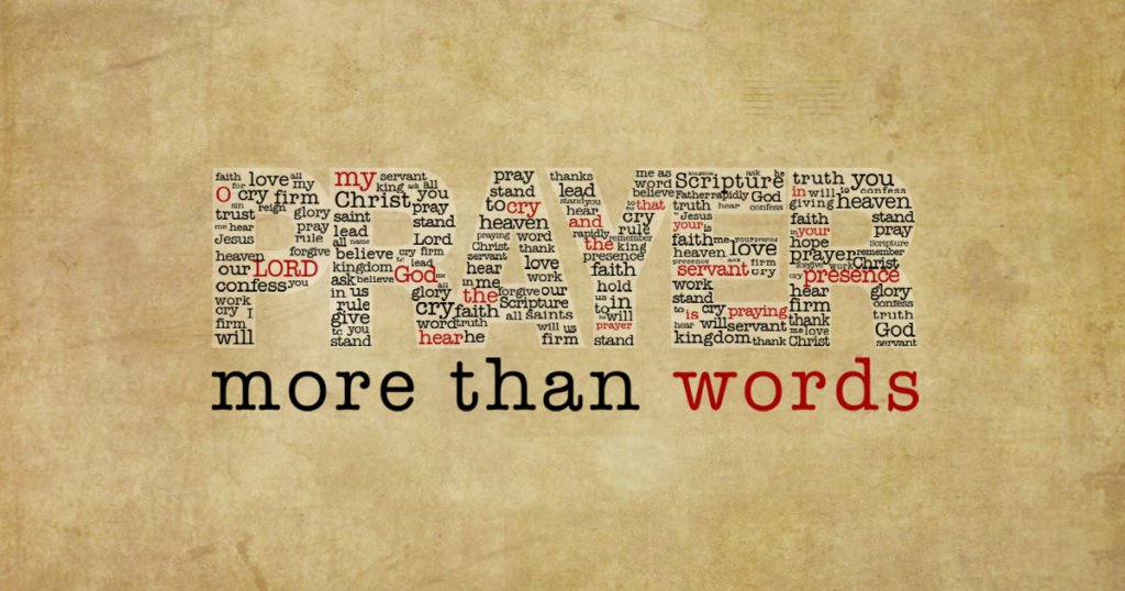 Prayer More than Words