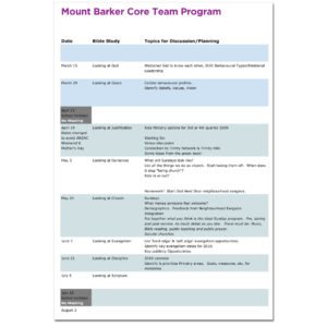 Core Team Program